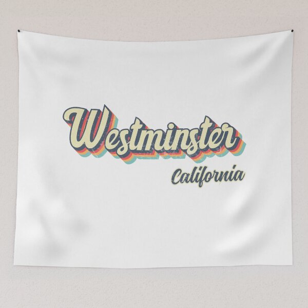 Item preview, Westminster City California Retro Vintage 70s rainbow designed and sold by Teelogic.