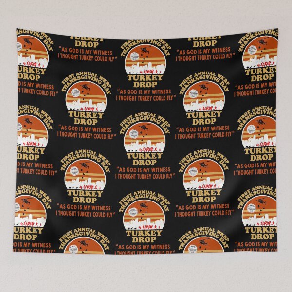 Item preview, Thanksgiving Day WKRP  designed and sold by YakovRhinehart.
