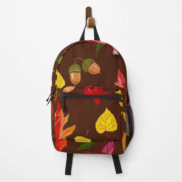 Item preview, Falling autumn leaves chestnuts and acorns designed and sold by Gurshnet68.