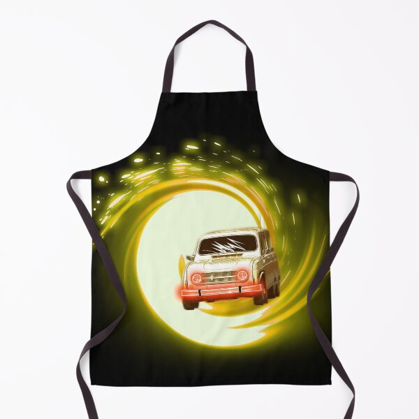 Item preview, RENAULT R4 RETURNS TO THE PAST (YELLOW) designed and sold by ElCondeSibarita.
