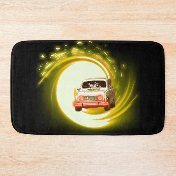 Item preview, RENAULT R4 RETURNS TO THE PAST (YELLOW) designed and sold by ElCondeSibarita.