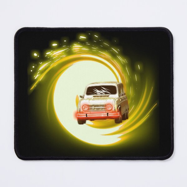 Item preview, RENAULT R4 RETURNS TO THE PAST (YELLOW) designed and sold by ElCondeSibarita.