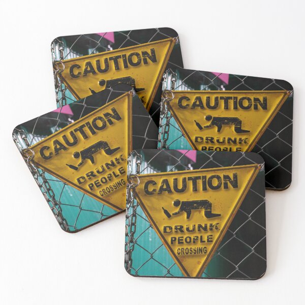 Item preview, Caution! Drunk people crossing! designed and sold by Zs Photo.