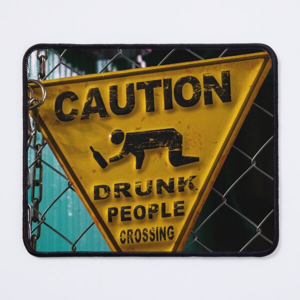 Item preview, Caution! Drunk people crossing! designed and sold by Zs Photo.