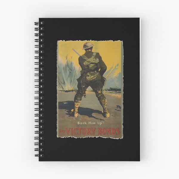 Item preview, Back Him Up! Buy Victory Bond - World War I Poster  designed and sold by YakovRhinehart.