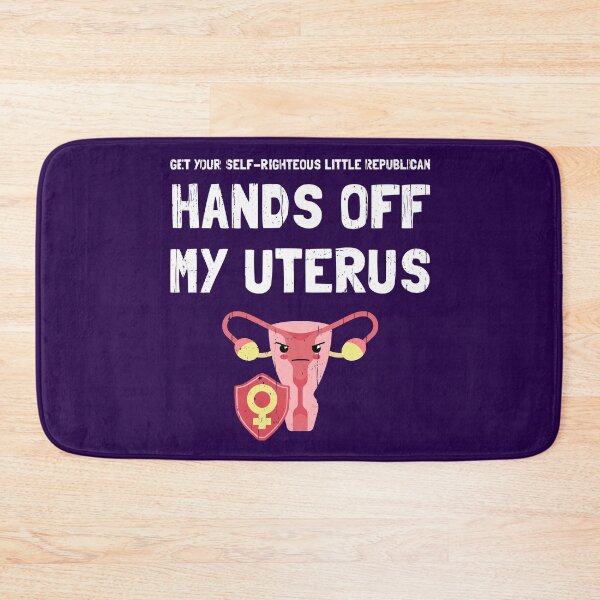 Artikelvorschau, Hände weg von meiner Uterus-Pro-Wahl entworfen und verkauft von Happy Puppy Print On Demand.