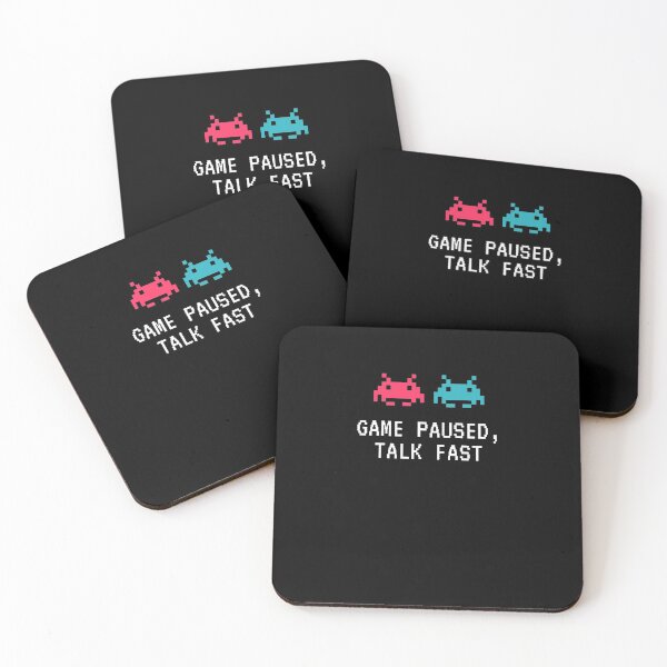 Item preview, Game Paused Talk Fast designed and sold by Creatoe.