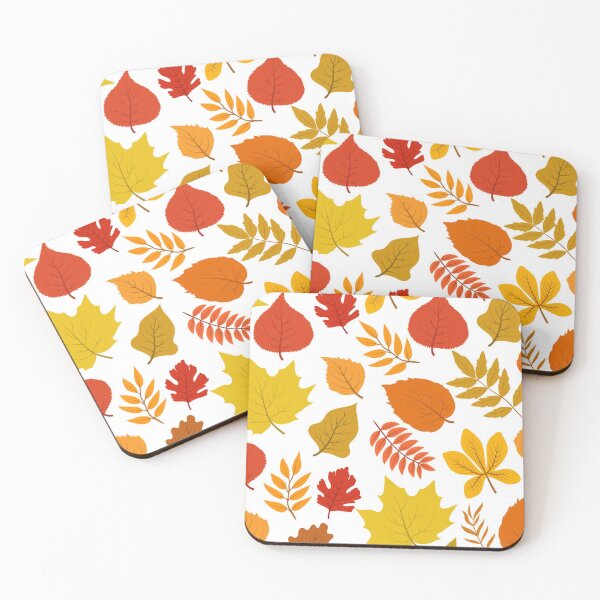 Item preview, Forest golden autumn leaves seamless designed and sold by Gurshnet68.