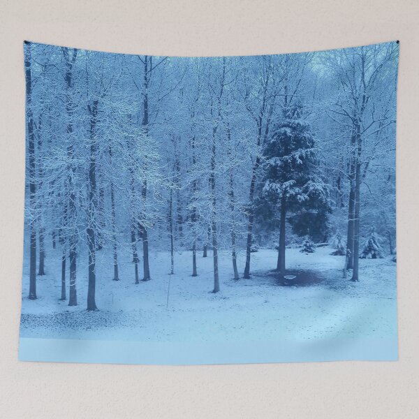 Item preview, Snow on trees designed and sold by Night-parade.