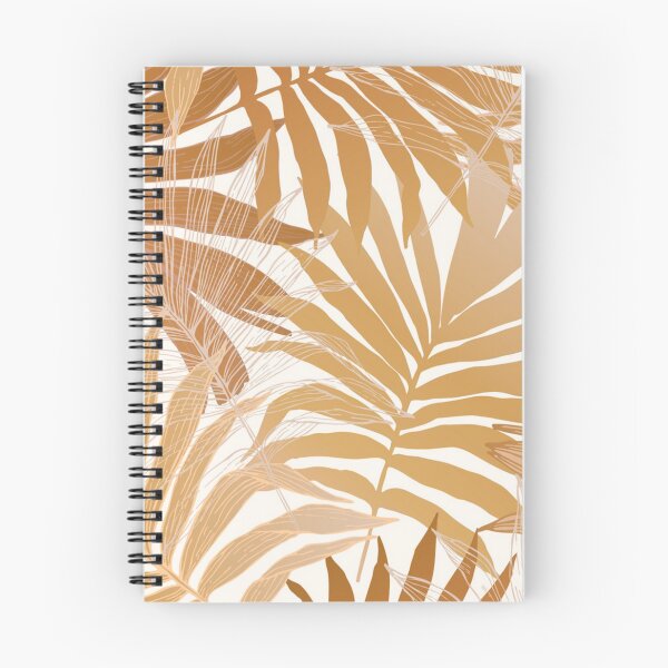 Item preview, Gold palm leaves seamless pattern designed and sold by Gurshnet68.