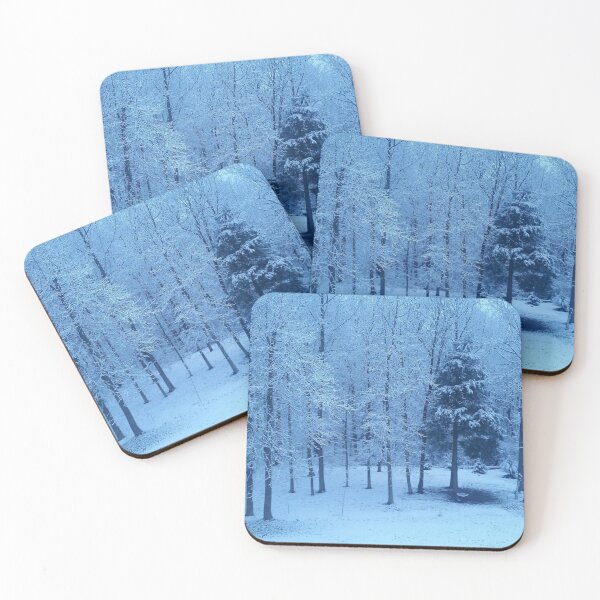 Item preview, Snow on trees designed and sold by Night-parade.