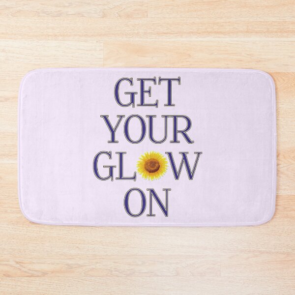 Item preview, Get Your Glow On Sunflower designed and sold by co-stars.
