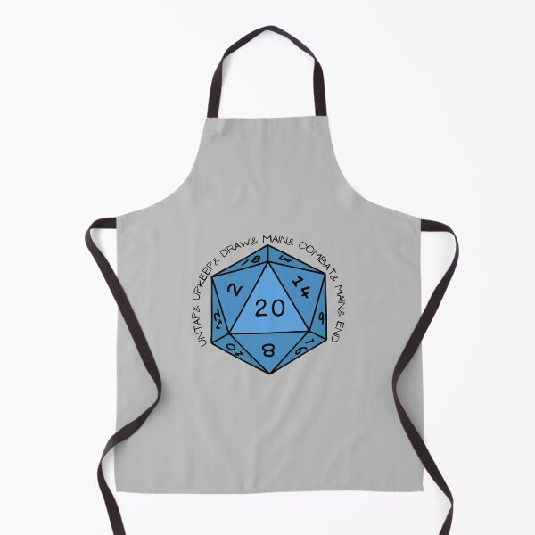 Item preview, UNTAP, UPKEEP, DRAW MTG Inspired designed and sold by Tabletop Gear.