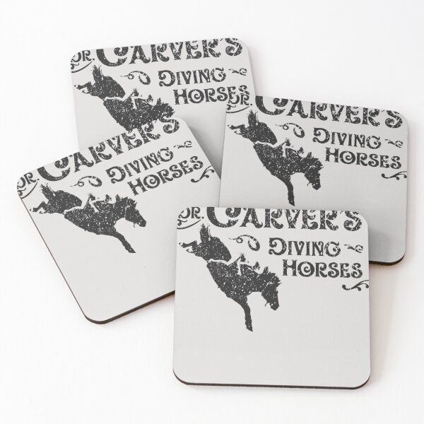 Item preview, Dr. W.F. Carver&x27;s Diving Horses  Wild Hearts Can&x27;t Be Broken  Stickers and T-Shirts Stic designed and sold by MarcellaPosadas.