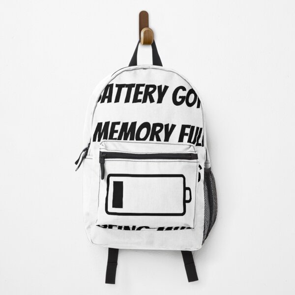 Item preview, being mum battery gone memory full life hangs designed and sold by ElektraStark.