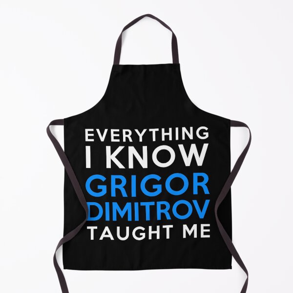 Item preview, Everything I know - Grigor Dimitrov designed and sold by 2Girls1Shirt.