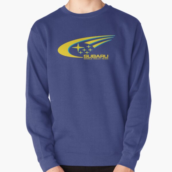 Subaru rally livery yellow Pullover Sweatshirt