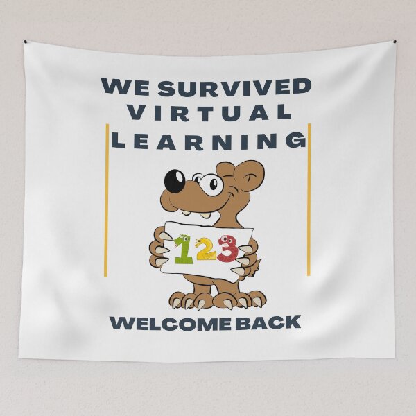 Item preview, Silly Bear Ready for Back To School, after Surviving Virtual Learning. designed and sold by Focus-Photo-PG.