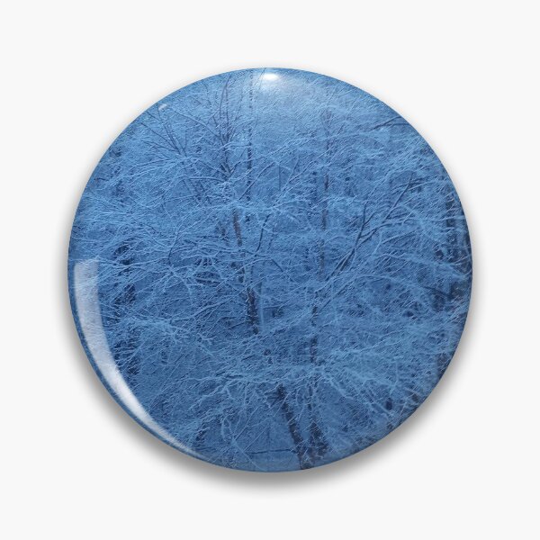 Item preview, snow covered trees at dusk designed and sold by Night-parade.