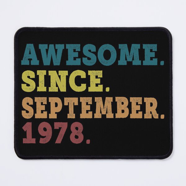 Artikelvorschau, Genial seit September 1978 Retro Vintage Geschenk zum 43. Geburtstag entworfen und verkauft von designbychow.