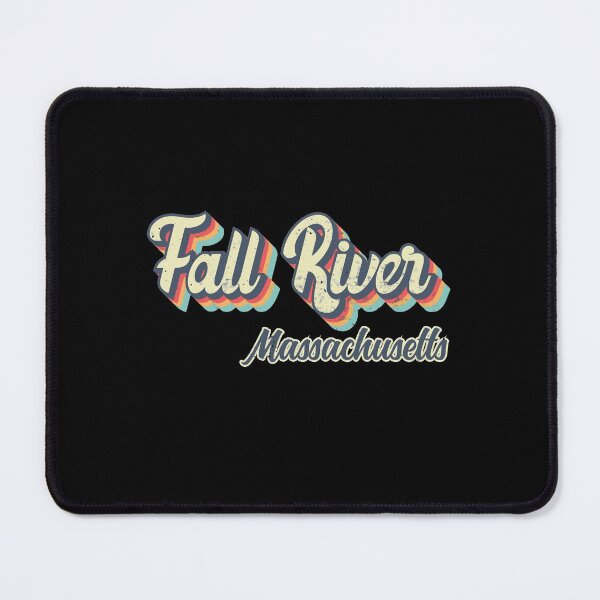Item preview, Fall River City Massachusetts Retro Vintage 70s rainbow designed and sold by Teelogic.