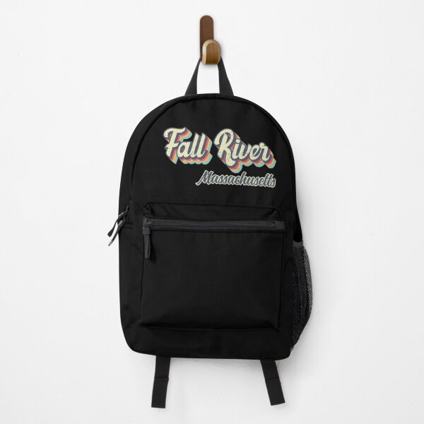 Item preview, Fall River City Massachusetts Retro Vintage 70s rainbow designed and sold by Teelogic.