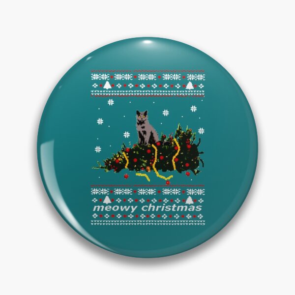 Item preview, ugly sweater  christmas tree knocked down by a cat designed and sold by KennyDalglish.
