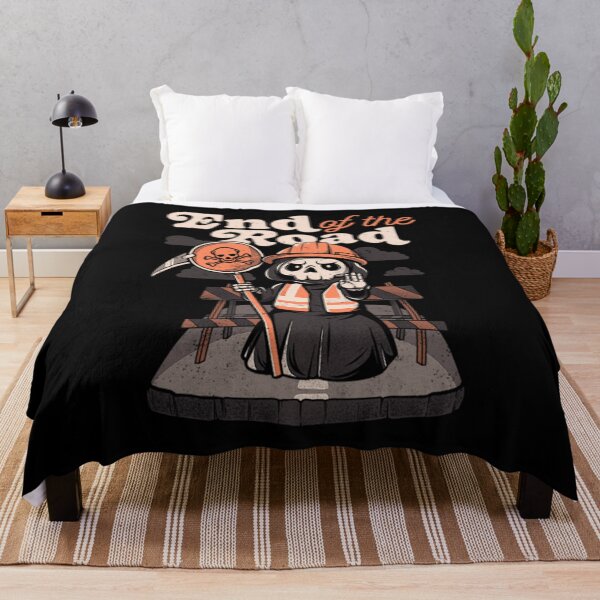 Item preview, End of the Road - Funny Skull Grim Reaper Gift designed and sold by gLwHB62.
