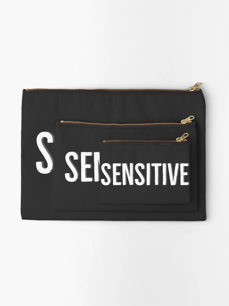 Thumbnail 2 of 4, Zipper Pouch, Sensitive designed and sold by Rayner21.