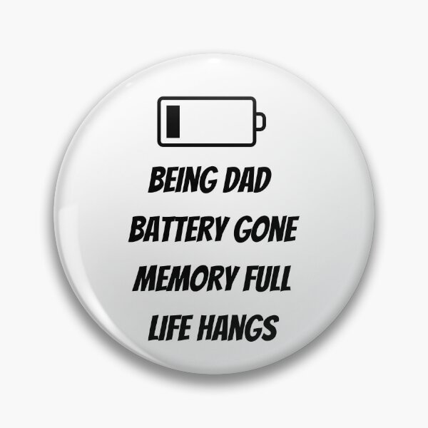 Item preview, being dad batterry gone - adulting would not recommend designed and sold by ElektraStark.