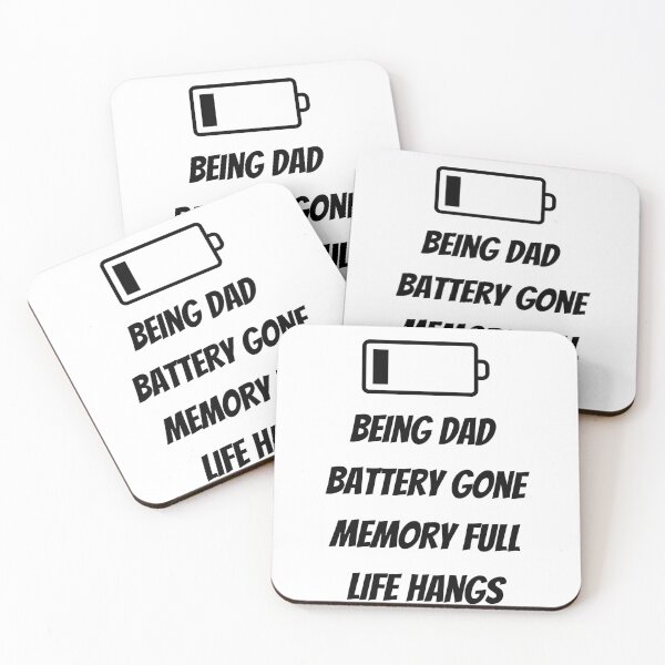 Item preview, being dad batterry gone - adulting would not recommend designed and sold by ElektraStark.