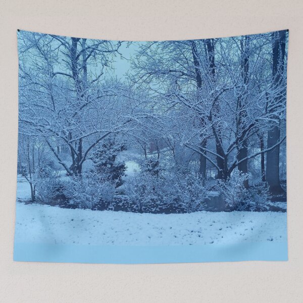 Item preview, Cherry blossom trees covered in snow designed and sold by Night-parade.