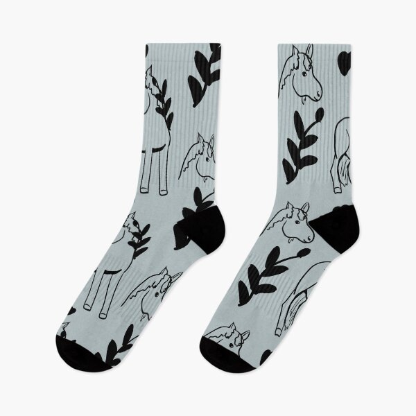 Item preview, Horses and leaves pattern designed and sold by Antiope33.