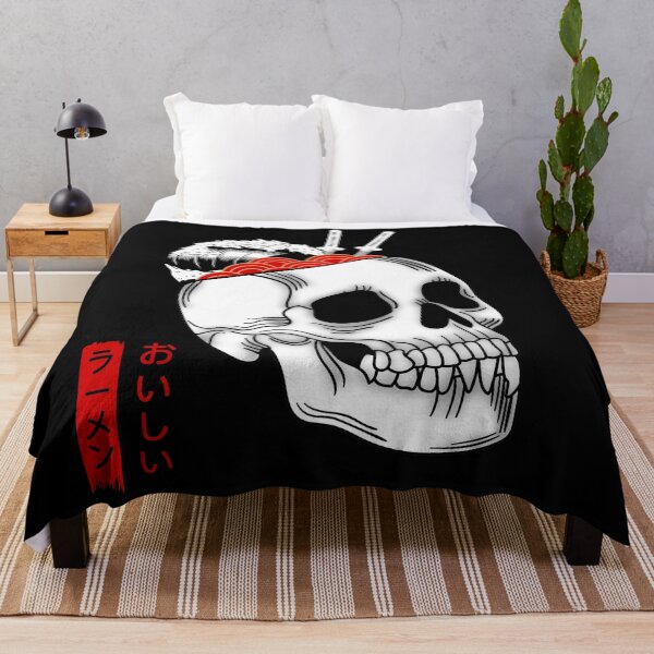 Item preview, Ramen skull, japanese tattoo design, the great wave ramen, japanese tattoo inspired, designed and sold by shodark.