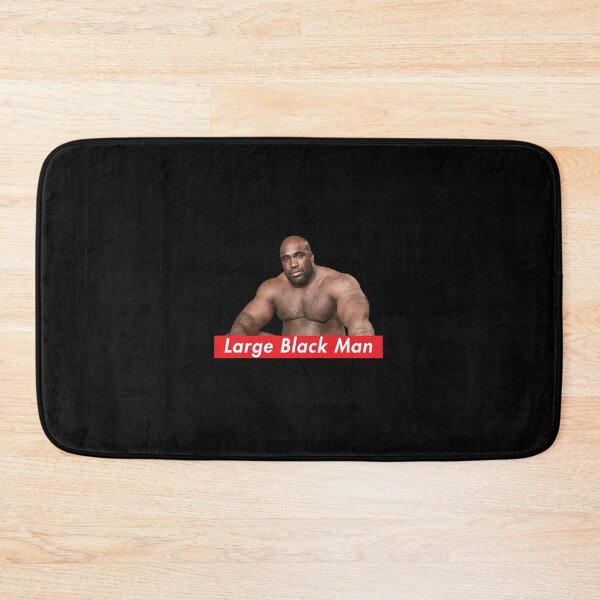 Item preview, Large Black Man   designed and sold by YakovRhinehart.