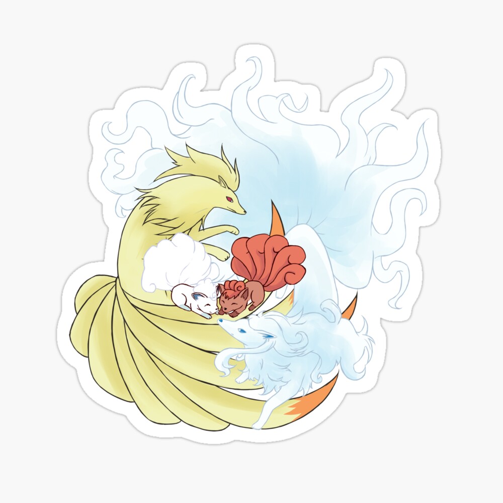 Hakuei Ren, Magi Sticker for Sale by Mikaru