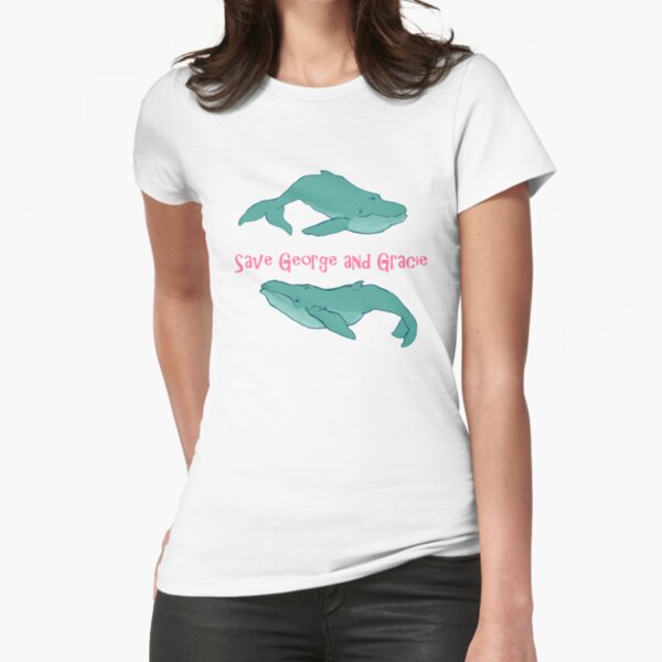 Star Trek: Save George and Gracie Fitted T-Shirt