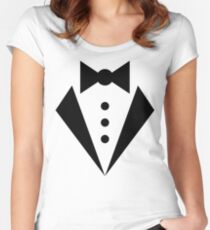 Tuxedo Women's Fitted Scoop T-Shirt