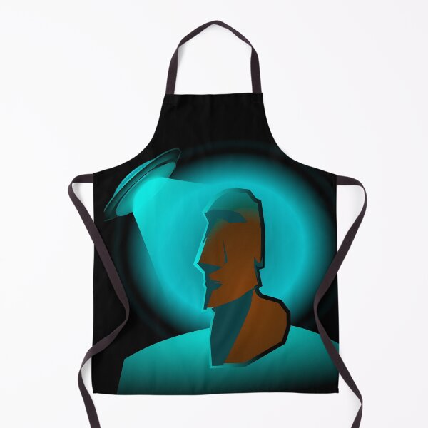 Item preview, UFO MOAI designed and sold by ElCondeSibarita.