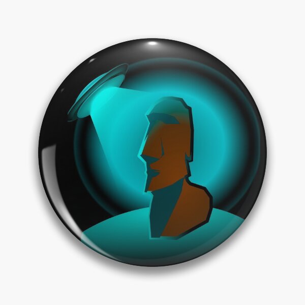 Item preview, UFO MOAI designed and sold by ElCondeSibarita.