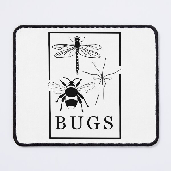 Item preview, BUGS - bumblebee, dragonfly and crane fly designed and sold by sannerly.