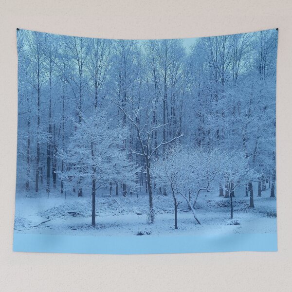 Item preview, Snowy backyard designed and sold by Night-parade.