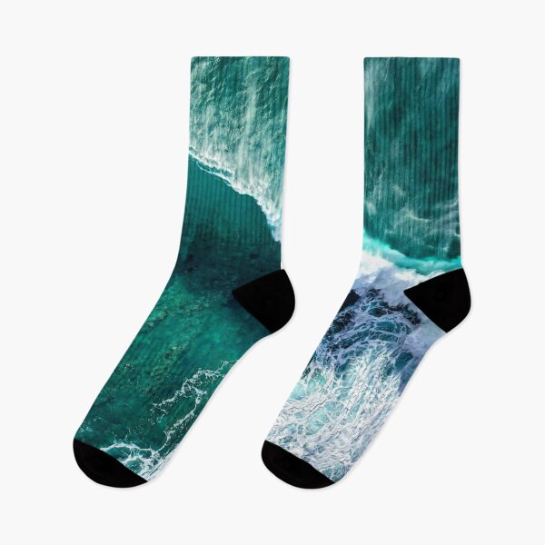 Item preview, Green and Blue Ocean Waves designed and sold by FeelTune.