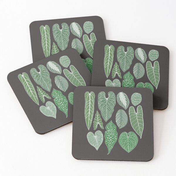 Item preview, Rare Plant Leaf Collage Artwork designed and sold by TASORA.
