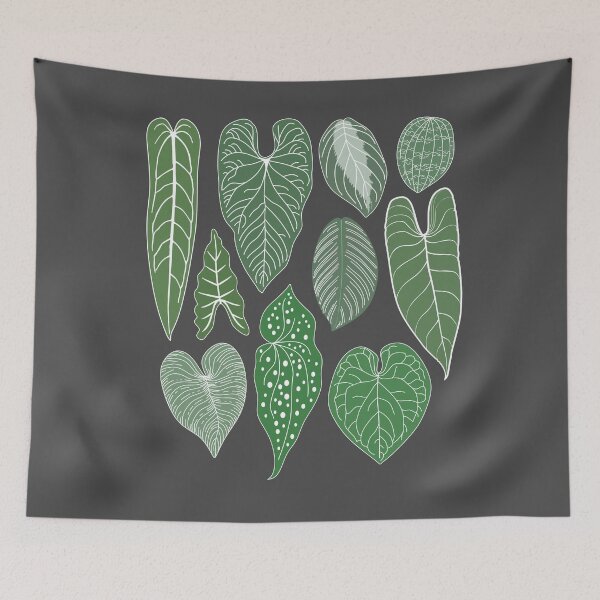 Item preview, Rare Plant Leaf Collage Artwork designed and sold by TASORA.
