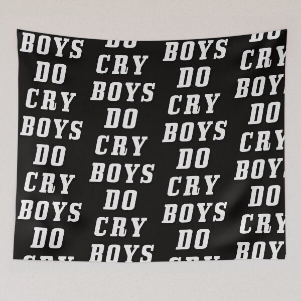 Item preview, Boys Do Cry designed and sold by Knottygirl.