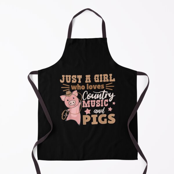Item preview, Just Girl Loves Country Music Pigs designed and sold by dianev79.
