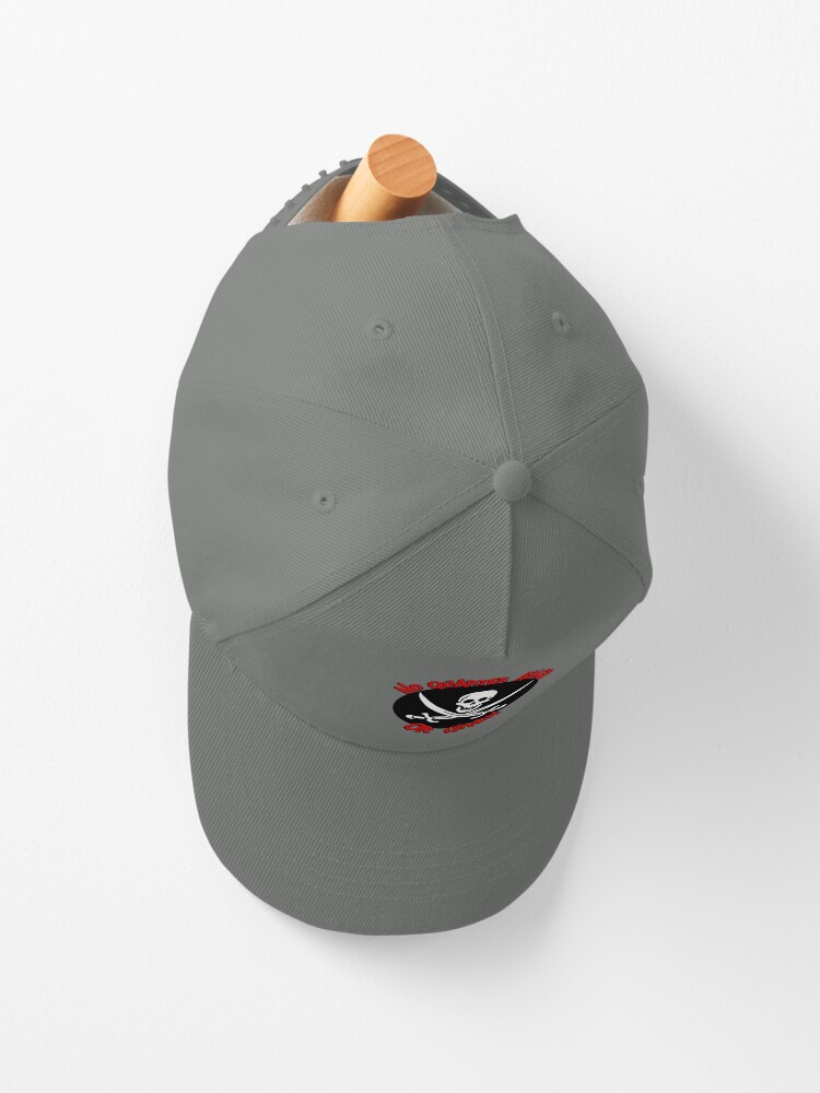 Trucker Hat - Snapback Design With No Quarter Pirate Image