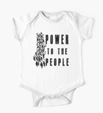.Power to the People! Activist Protester One Piece - Short Sleeve