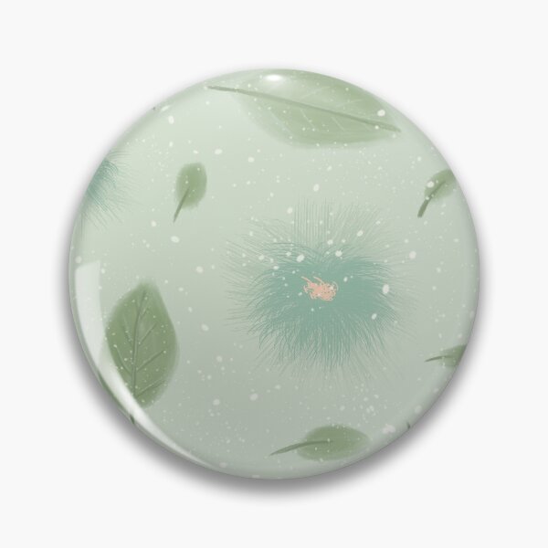 Item preview, Green leaf's in the wind pattern designed and sold by Missing In Art.